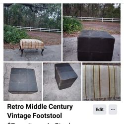 Ottoman, Footstool 