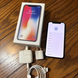 iPhone X 256GB memory