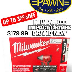 MILWAUKEE IMPACT DRVER BRAND NEW 