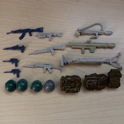 Vintage G.I. Joe Accessories and weapons