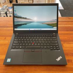 LENOVO THINKPAD  T480S CORE i5-8350u 24GB RAM 256GB SSD Windows 11 PRO