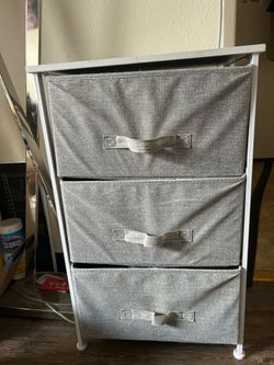 3 drawer storage shelf