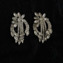 Vintage antique brooch, set up two large