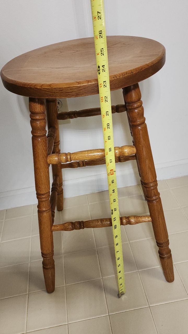 Wood Bar Stool