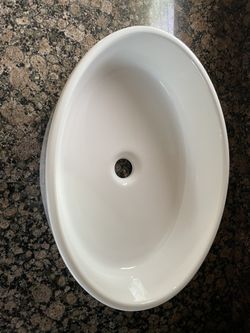 Ceramic Bathroom Bisol Sink,20” X 14”