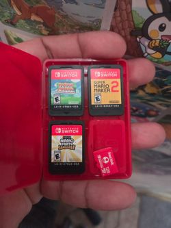 Nintendo switch games Mario  $150 cash firm