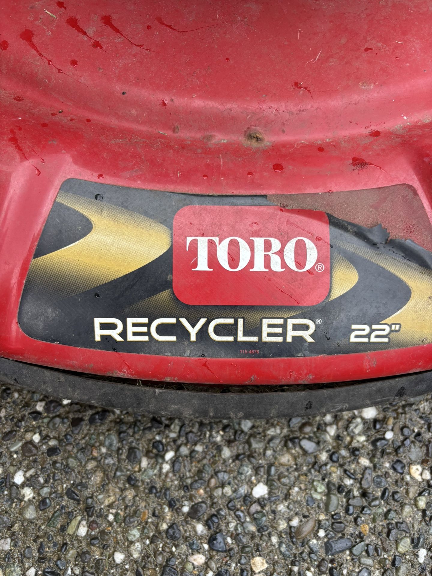 Toro 22" Self Propelled