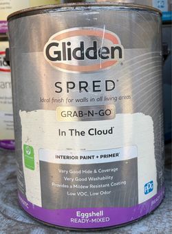 1 gallon interior paint + primer white