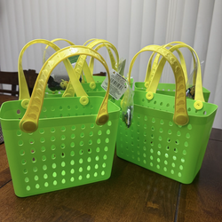 Green Easter Charm Baskets