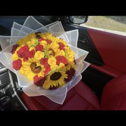 Glitter Rose Bouquet 