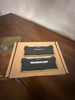Corsair Vengeance rgb Pro ram. 
32g (2x16g) 3600 mhz.