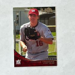 UD Freddie Freeman Rookie