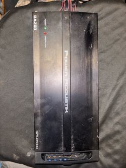 Power acoustik amp