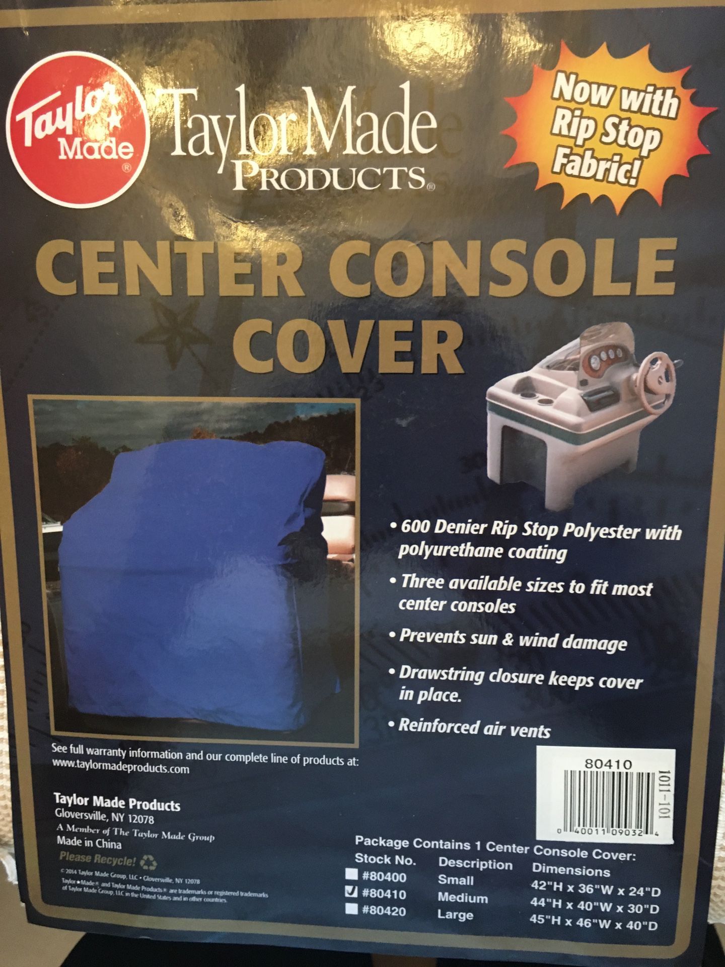 2-Boat covers ,Center Console & Bench Seat