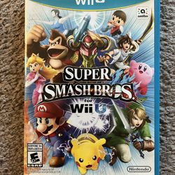 Super Smash Bros Game for Nintendo Wii U