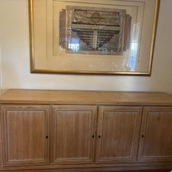 Beech Buffet Cabinet $150
