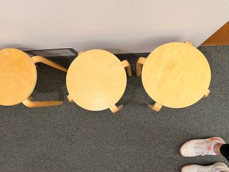 ! 4 x CHAIRS / side stools !