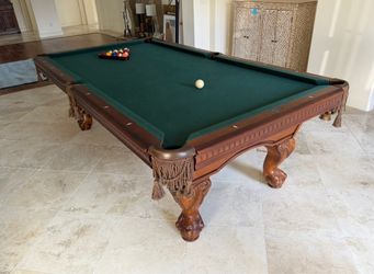American Heritage 8’ Pool Table (Free Delivery & Pro Setup)