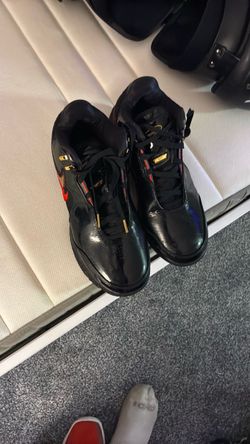 Nike Basketball Sneakers Black Patent Leather