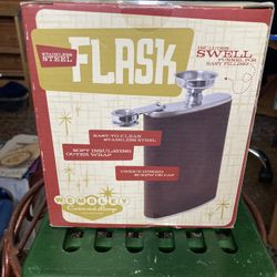 Wembley stainless steel flask