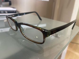 Ray-Ban RB 5187 2445 Tortoise Green Rectangular Eyeglasses Frames 52-16-140