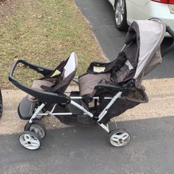 Dual Reclining Duo Stroller 