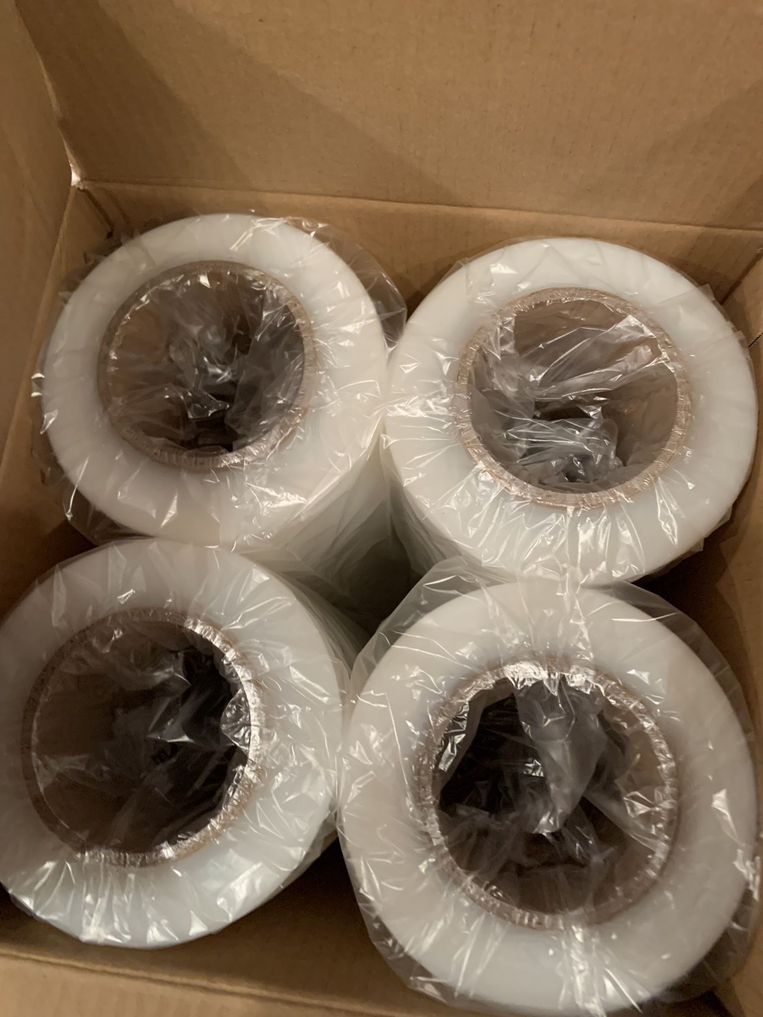 Shrink Wrap Plastic Wrap Delivery Available