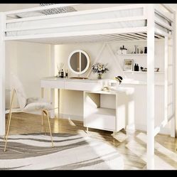 Loft Bed Twin Size Mattress Not Included 