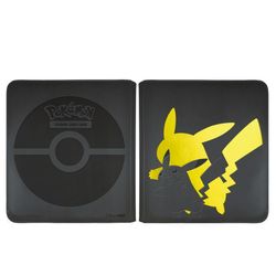 Elite Series 12 PKT Pikachu Zippered Binder. (QTY 2)