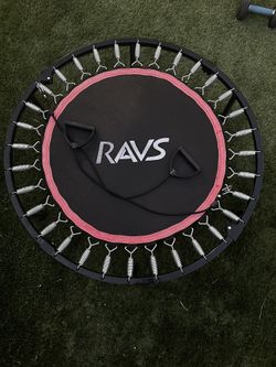 🔥 RAVS Mini Fitness Trampoline with Resistance Bands – Great Condition! 🔥