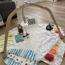 LOVEVERY | The Play Gym | Award Winning For Baby , Stage-Based Developmental Activity Gym & Play Mat for Baby to Toddler