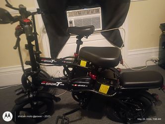 Two e bikes