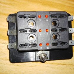 AUTOMOTIVE  Fuse Panel With LED Indicator  New