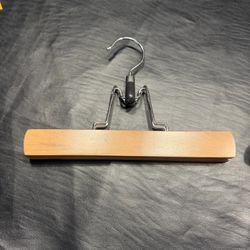Wooden Pants Hangers with Clips