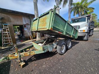 Anderson, dump Trailer 6x10 "00" used and has some rust, but still functional, clean documentation in hand ✋️ READ DESCRIPTION FIRST, LEA PRIMERO.