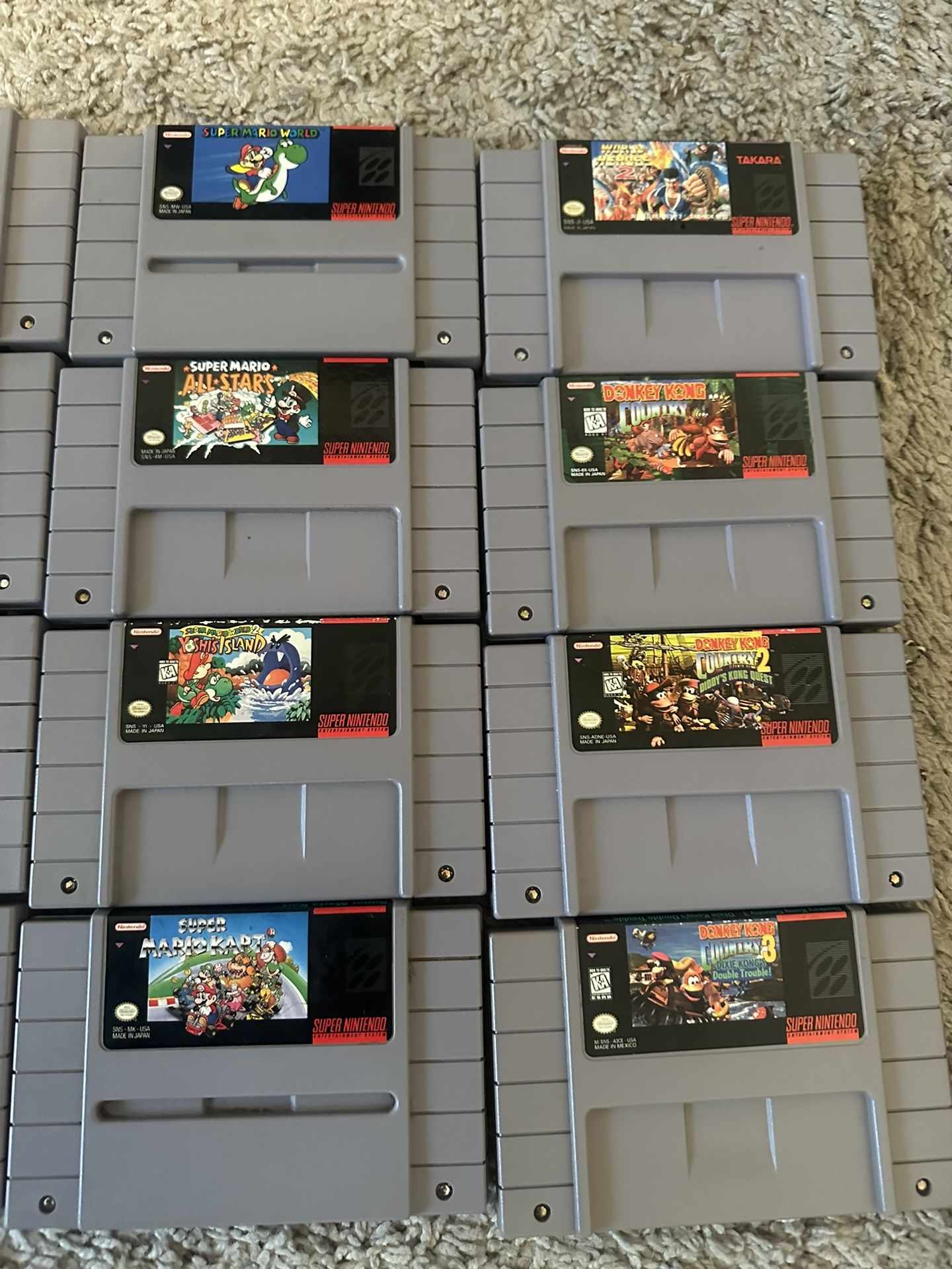 Super Nintendo Games