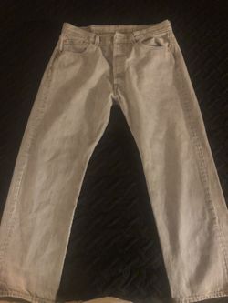 Two Pairs Of Levi’s 36x30 501 Button Fly