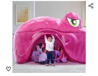 Inflatable Fort With Lights Inside