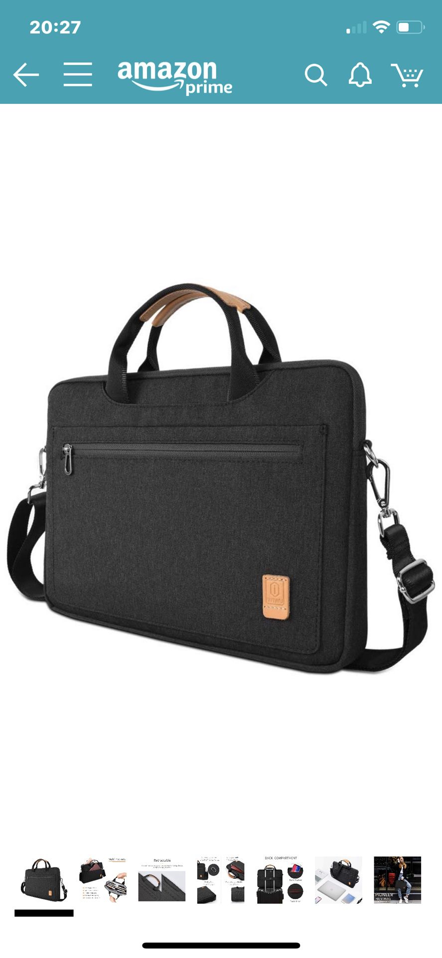 Laptop Bag 15-15.4 Inch,Shoulder Bag For MacBook Pro HP Dell Asus Acer ect