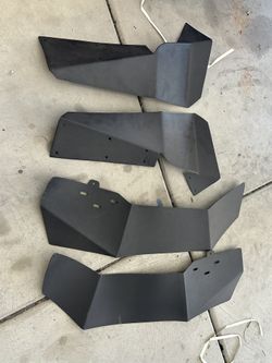 RZR 900 Mud Fender Extenders