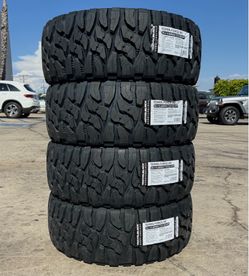 4 NEW ROYAL BLACK LT 35/1250/20 MUD TERRAIN TIRES 10 PLY $795 CASH TOTAL‼️ FREE INSTALLATION‼️