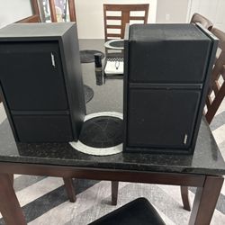 Amp. Speakers.