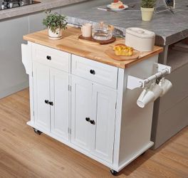 Assembled from the box brew kitchen island