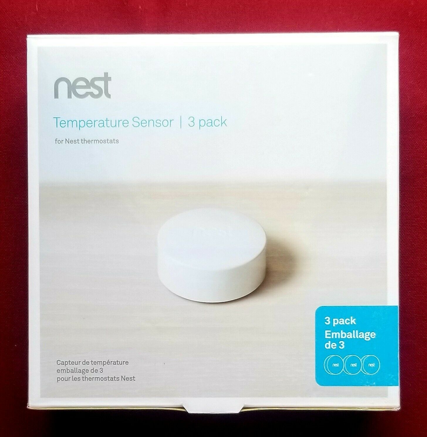 Nest Temperature Sensor 3 Pack