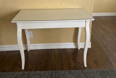 White desk and black desk $30 each