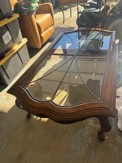 Glass table