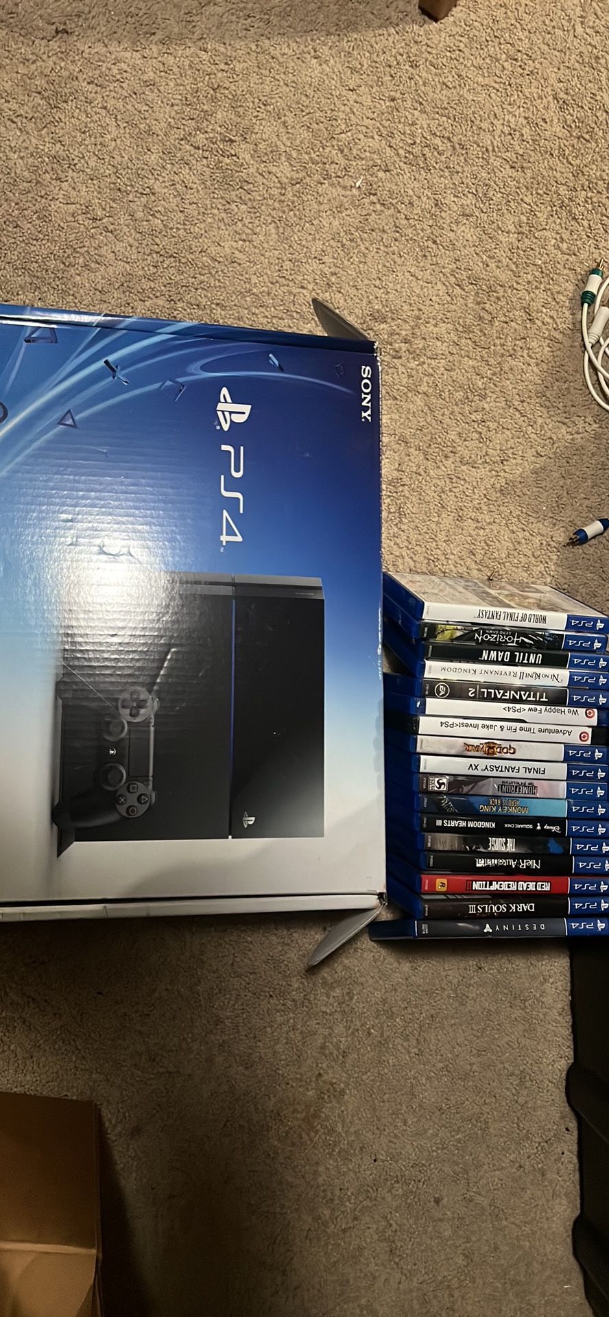 Ps4 In Box With Games