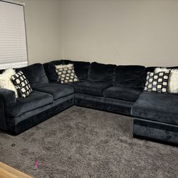 Blue Sectional Sofa