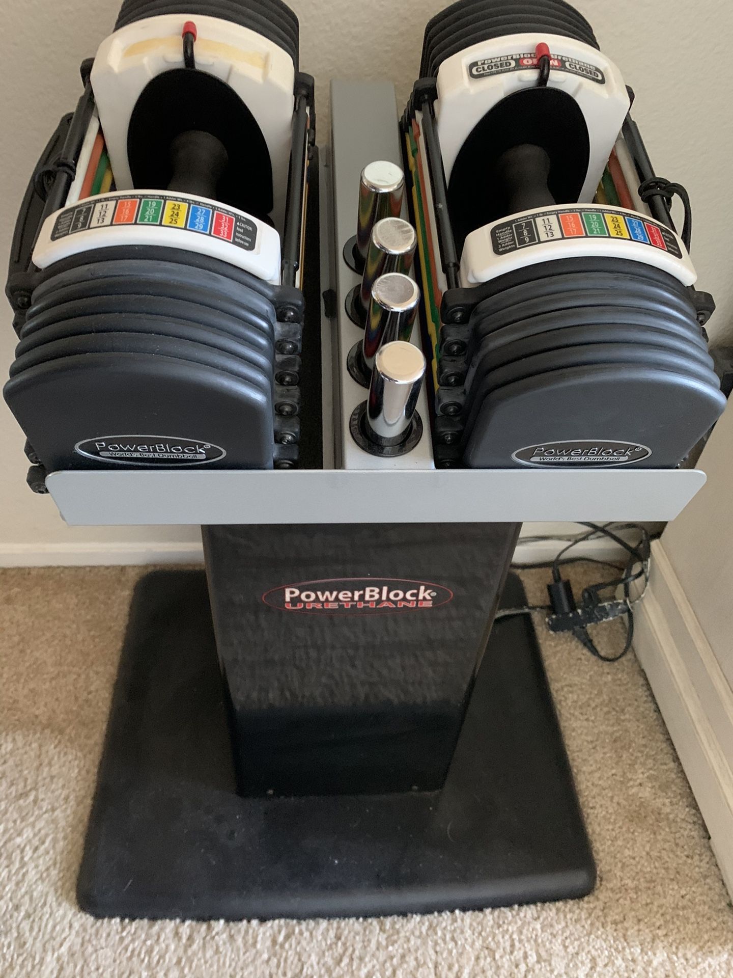 Powerblock U33 dumbbells