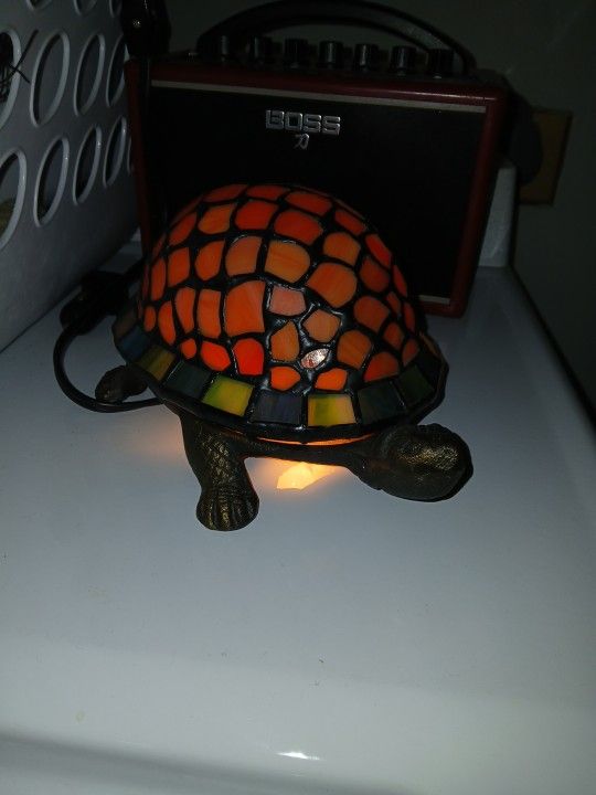 Tiffany Style Turtle Lamp π’